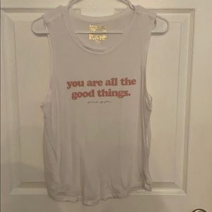 You Are All the Good Things Tank